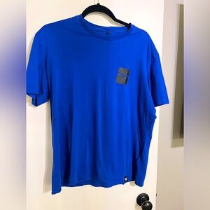 ARMANI EXCHANGE True Blue XXL Shirt 100% PIMA COTTON